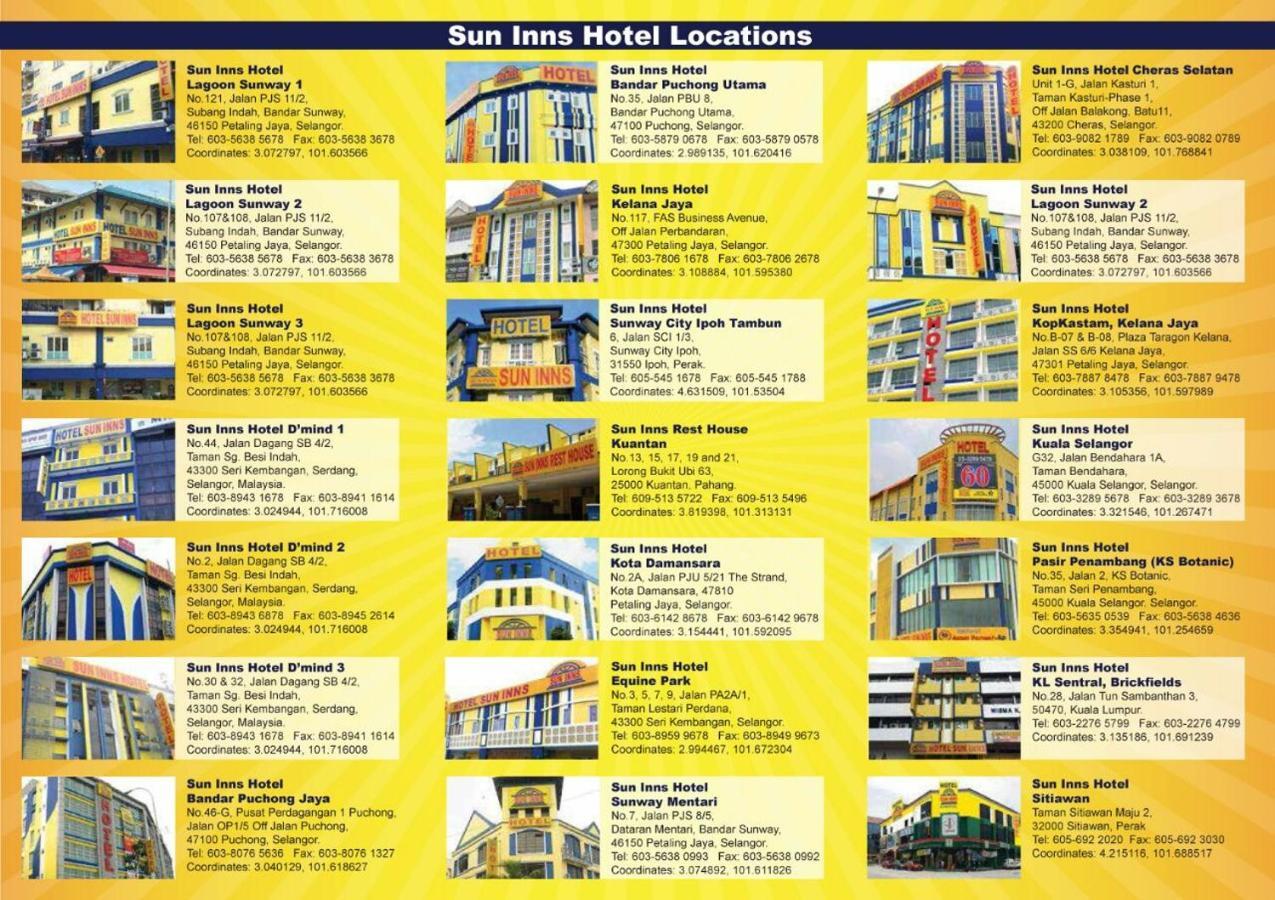 Sun Inns Meru Raya Ipoh Eksteriør billede